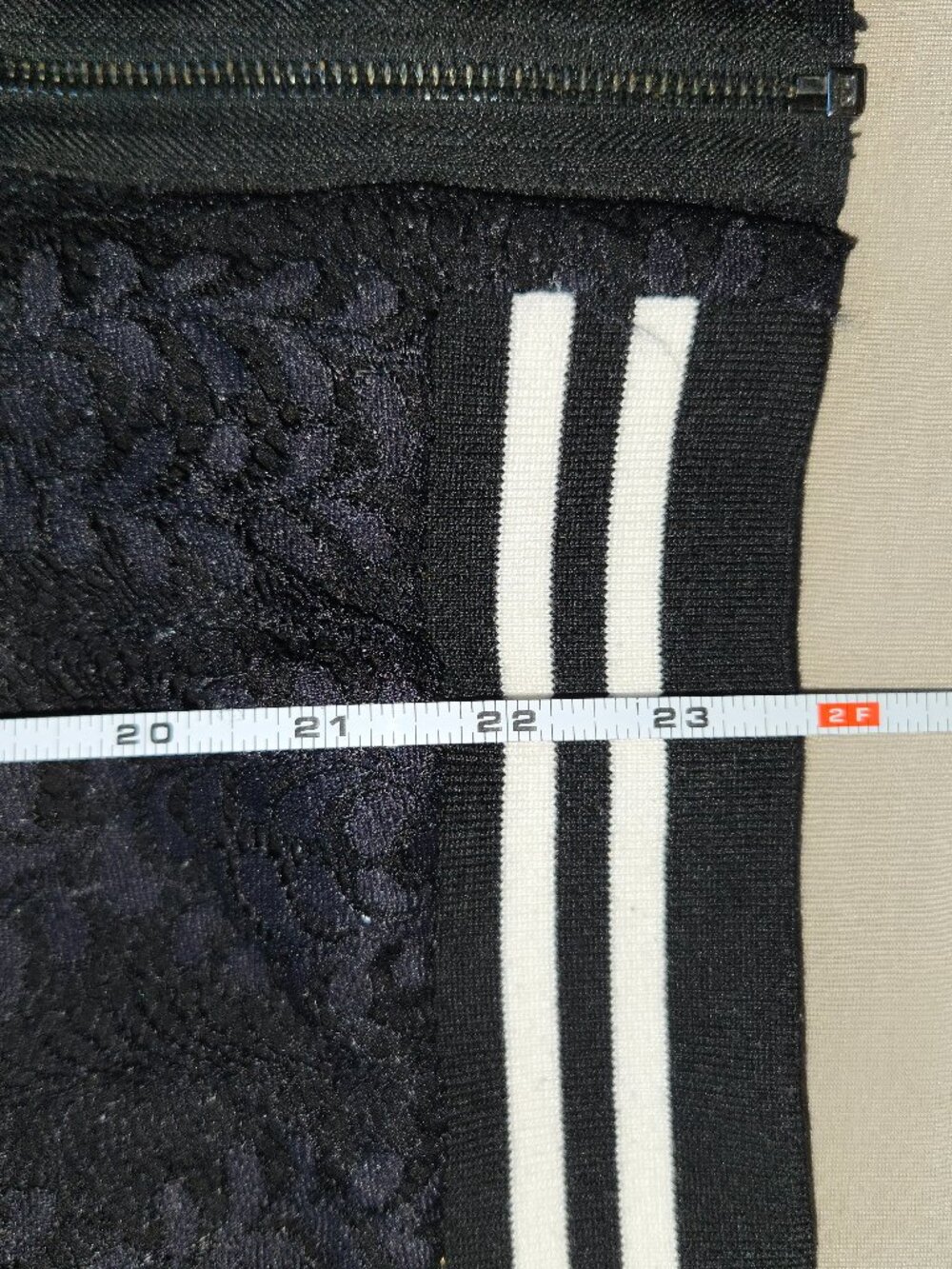 RACHEL ROY Lace Bomber Jacket. sz XL. Long Sleeve Zip Front Striped Trim Ruffle - Picture 16 of 16